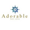 アドラーブル ヘアサロン(Adorable hair salon)のお店ロゴ