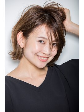 ユーフォリア 銀座(Euphoria) 【Euphoria】 小顔の大人可愛い外ハネルーズボブ♪ 担当戸田