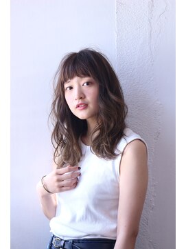 ブラウヘアアンドケア(care) 色っぽふんわりセミディ☆