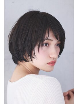 アンドヘアー 西葛西(&-HAIR) 【西葛西&-hair 】ふんわりショートボブ