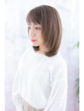 ヘアアンドビューティー ミック(Hair & Beauty miq) 伸ばしかけに♪ナチュラル可愛いツヤ感ワンカールボブディ