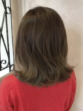 ヘアーデザイン ヴィフ(HAIR DESIGN vif) 大人可愛い外ハネロブ 20代から40代◎ 伸ばしけかけにも