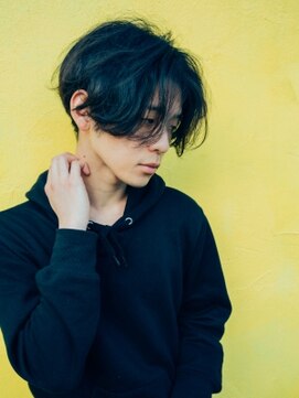 アンシェリ バイ フラミューム 大船店(Ancheri by flammeum) 前下がりセンターパートボブ【大船】