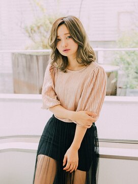 スラージュ 大井町(soulage) センターパート抜け感セミディ