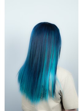 クリップ ジョイント ゴッド(CLIP JOINT GOD) 王道ブルーインナーカラー