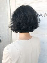 オーシャン(Ocean)&nbsp;［OCEAN　Hair&Life]ミニボブ☆デジタルパーマ☆ウェットヘア☆