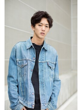 スタジオ 渋谷 原宿(Stujio) 自然なアップバングスタイル【Stujio】