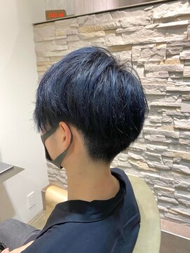 ヘアアンドメイク オプシス(Hair&Make OPSIS) ダブルカラーで、爽やか”ダークネイビー”♪