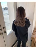外国人風バレイヤージュ☆