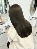 【髪質改善】オリーブグレージュ/艶髪/透明感/トリートメント