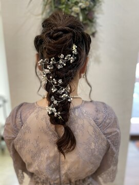 フラット 千葉(Flat.) 編みおろしアレンジ【千葉】