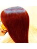 『髪質改善』　カット　+フルカラー　+シルクケア保湿ケアトリートメント（M)