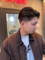 エフエム(FM) バーバー　刈り上げショート/アップバング/フェードカット