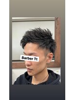 バーバーティー(Barber Tt) ツーブロックカット【サイドショートスタイル】