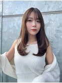 サラサラストレートヘアー*イルミナカラー【野呂朱里】