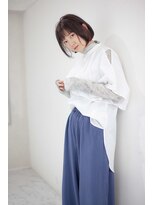 アッシュ 池袋店(Ash)&nbsp;10代20代30代『パープル系イヤリングカラー』　＃池袋駅