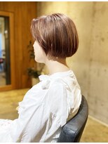 ビミュ(vimu)&nbsp;レイヤーボブ  [ショート/パーマ/神戸/三宮/元町/縮毛矯正]