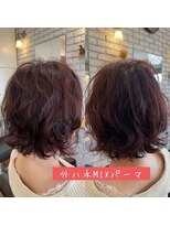マイロヘアー&nbsp;外ハネMIXパーマ