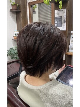 ヘアメイクスタジオ ココ(hair make studio coco) ナチュラルショートボブ