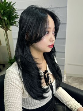 ゲームバイアランスミシー 心斎橋(GAME by Alan Smithee) ワンホンヘア/レイヤーカット/心斎橋