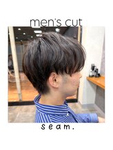 シーム(seam.) 簡単スタイリングメンズカット◎どんな髪質・毛量・年齢もOK！