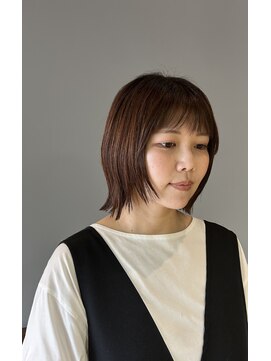 フープ 川越(hoop) お顔まわりがポイントなレイヤースタイル