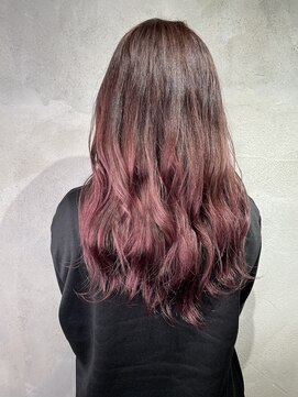 ブレス ヘアアンドスパ 湘南台(bless hair spa) ピンクのグラデ♪