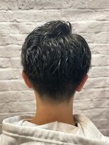 グレイスフル バーバープラチナム 六本木店(Graceful Barber platinum)&nbsp;七三分け束感カジュアルショート