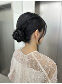 medium  hair arrange