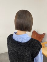 ディッシィ 立川(D'ICI)&nbsp;《SAYAKA》ぱつっとBOB×オリーブベージュ