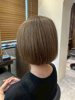 ヘアリゾート粋 トゥジュ 池袋東口店(tujuh)&nbsp;ショート/ボブ/オリーブベージュ/透明感