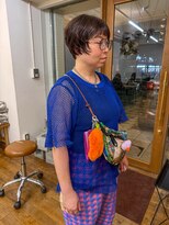 シロ(siro)&nbsp;顔周りのデザインショートカット