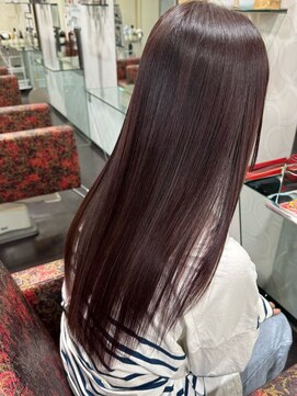 キャパジャストヘアー(CAPA just hair) 艶カラーラベンダーグレージュブラウン