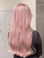 ベレーザ 渋谷(BELEZA)&nbsp;16728ラベンダーパープルホワイトピンクブリーチダブルカラー