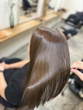 ファム 札幌大通(fam) 30代40代◎秋の時短メテオストレート髪質改善