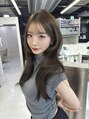 シィム(CYM) レイヤーカットと透明感抜群ブリーチなしダブルカラー☆