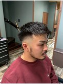 MEN’S HAIR/波巻ツイストスパイラル/フェザーパーマ/柏