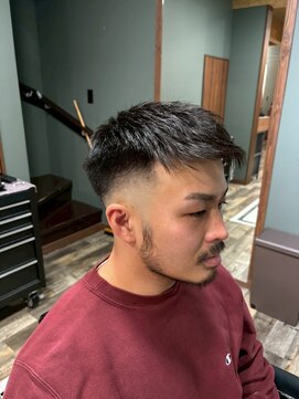 スタンドバーバー 柏(STAND BARBER) MEN’S HAIR/波巻ツイストスパイラル/フェザーパーマ/柏