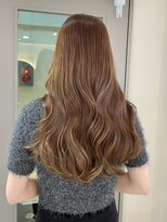 ネオリーブ チロル 横浜西口店(Neolive CiroL.)&nbsp;くすみベージュブリーチなしWカラーレイヤーカット小顔【横浜】