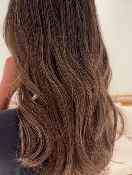 地毛ハイライト×グラデーションカラー