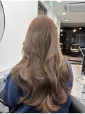ブリーチなしで作るベージュ×バタフライレイヤー♪10代20代30代