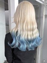 カシェル(cashel)&nbsp;ペールブルー/エンドカラー