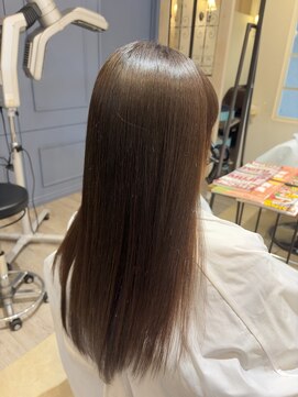 リザ ヘアー サロン 大谷 なんごう店(LIZA hair salon) 絹艶酸性ストレート