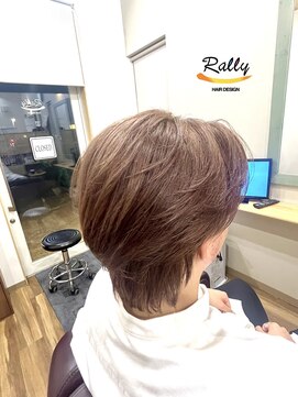 ラリー(Rally) センター分けウルフ