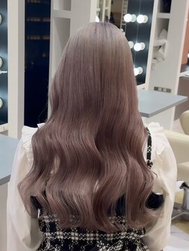 リー 梅田(Lee) jrカラーリスト/fuuka/ブリーチ履歴2回~目安/まろやかベージュ