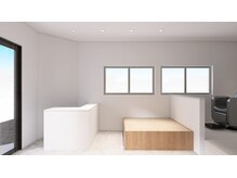 hair&spa ikoi の雰囲気(ご家族でゆったり過ごせる待合室スペース)