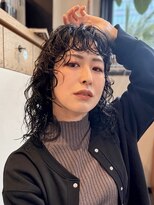 シェル(SHEL)&nbsp;【SHIN★】黒髪で魅せる雰囲気パーマ