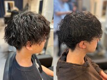 ミクスチャー(mixture)の雰囲気(メンズカット/センターパート/メンズパーマでエリアNo.1)