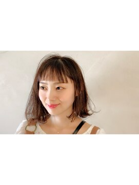 イロドリ ヘアーデザイン(IRODORI hair design) IRODORI  ショートバング　【谷口由希子】