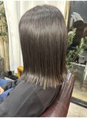 ダークアッシュストレート